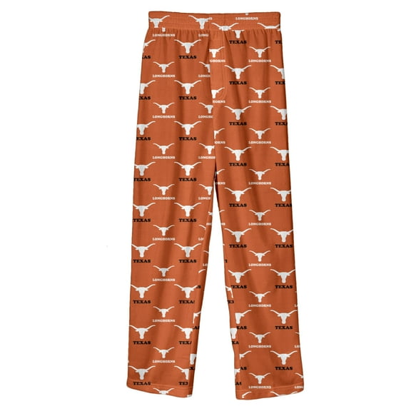 Youth Outerstuff Orange Texas Longhorns All-Over Team Logo Pants
