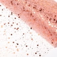 thumbnail image 3 of unbranded Rollo De Tul Con Lentejuelas En Tono Oro Rosa Ideal Para Manualidades Y Fiestas, 3 of 6