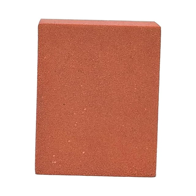 Almencla Snowboard Gummy Stone Rubber Block for Edge Grinding Removing Rust and Burrs Red 60 Grits