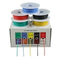thumbnail image 1 of Cable EléCtrico Flexible de Silicona Calibre 22 AWG, Cable de Cobre EstañAdo , 5 Colores, 10 M Cada ., 1 of 5