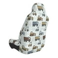 thumbnail image 4 of Lsque Tractor and Dumper Pattern Car Seat Covers for Front Seats , Waterproof Seat Covers for Cars, Sporty Front Seat Covers,Car Seat Cover Protector Front Seats, 4 of 5