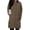 Brown, variant on Ayfxijin Pullover Sweaters for Women,Women's Casual Crewneck Long Sleeve Lantern Sleeves Pullover Color WIth Pocket
