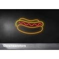 thumbnail image 3 of Glowneon Hot Dog Neon Sign, Hot Dog Led Sign, Fast Food Shop Decor, Hot Dog Sign Decor, 3 of 4