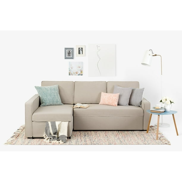 South Shore Liveit Cozy Sectional SofaBed with Storage, Multiple