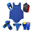 thumbnail image 3 of GARENDE Boxing Protective Gear Set Breathable for Martial Arts Kick Boxing Taekwondo Blue S, 3 of 9