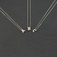 thumbnail image 3 of Collares con dijes iniciales de cadena para mujer, colgante de letras de Metal para joyería, letras cortadas, collares de un solo nombre, 3 of 3