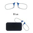 thumbnail image 2 of Legless Clamp Nose Reading Glasses With Ultra-thin Glasses Case, 2 of 5