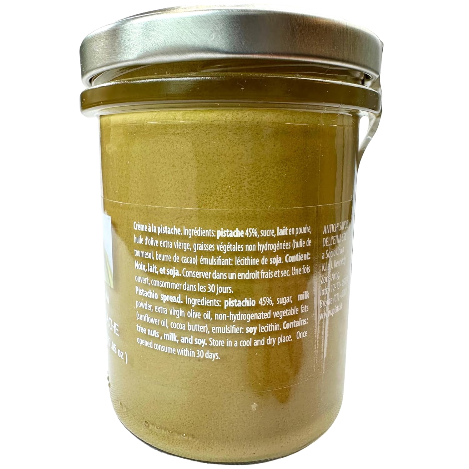 Pisti Crema al Pistacchio 7 oz (200 g) – Premium Italian Pistachio Spread
