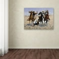 thumbnail image 3 of Trademark Fine Art 'Aiding A Comrade' Canvas Art by Frederic Remington, 3 of 3