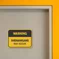 thumbnail image 3 of Classic Framed Plus Warning Shenanigans May Occur Door or Wall Sign | Funny Home Decor -Small, 3 of 9