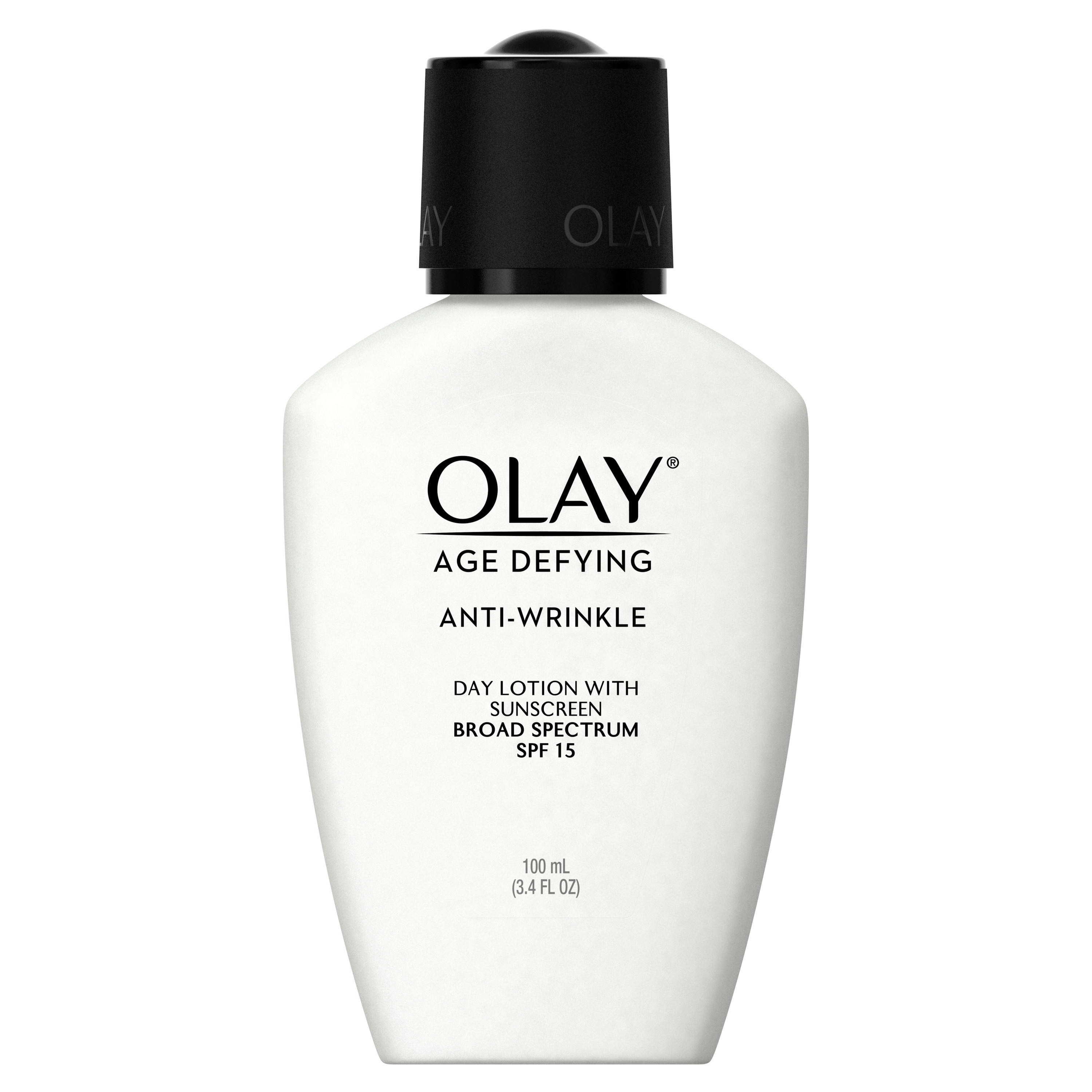 Olay Age Defying Anti-Wrinkle Day Face Lotion with Sunscreen SPF 15, For All Skin Types, 3.4 fl oz - image 2 of 8