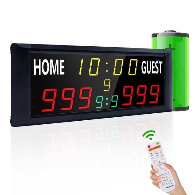 Marcador electrónico YZ de 16 pulgadas con control remoto para juegos al aire libre