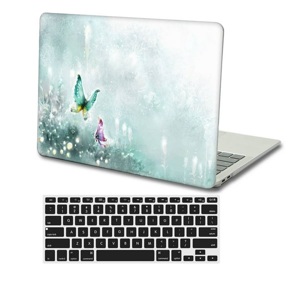 KSK KAISHEK Protective Case Hard Cover Compatible MacBook Pro 14 inchs( XDR Display Touch ID, 2023 - 2021) + Black Keyboard Cover Model M2 A2779 & A2442 M1, Type C Animal 60