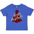 thumbnail image 3 of Inktastic Red Buffalo Plaid Christmas Tree Boys or Girls Baby T-Shirt, 3 of 5