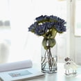 thumbnail image 2 of Sunflowers Artificial Flowers 6PCS Long Stem Silk Fall Flowers Realistic Fake Sunflowers Bouquets for Wedding Centerpieces Office Home Garden Halloween Decor（Navy Blue）, 2 of 5