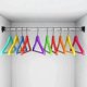 thumbnail image 4 of 2pcs Frosted Black Stainless Steel Shower Room Clothes Rail Curtain Flange Seat Cover Clothes Rail Bracket With Screws, 4 of 5