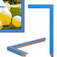 thumbnail image 3 of Blue Picture Frame Popular Sizes - Flat Modern Framing, 3 of 6