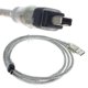 thumbnail image 2 of USB to Firewire Adapter 4 Pin IEEE 1394 to USB 2.0 Bridge for DCRTRV75E Legacy Camcorder 1.5m Cable, 2 of 5
