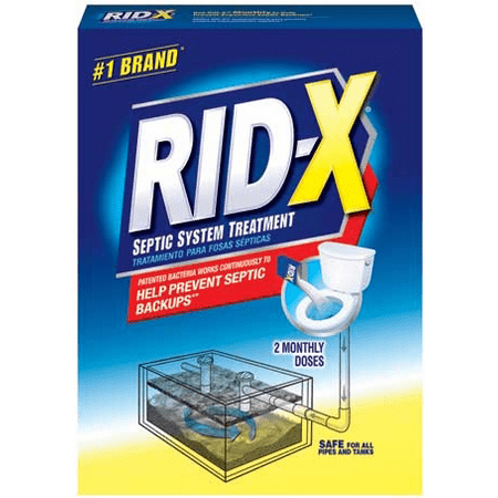RID-X Septic Treatment, 2 Month Supply Of Powder, 19.6oz