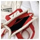 thumbnail image 5 of Bolso bandolera de un solo hombro con letras de gran capacidad para mujer, de otoño e invierno, nuevo y moderno, 5 of 5
