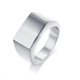 thumbnail image 1 of Anillo cuadrado Punk para hombre, joyería de acero inoxidable 316L, anillos personalizados, Color negro, dorado y plateado, accesorios de joyería impermeables, regalos, 1 of 4