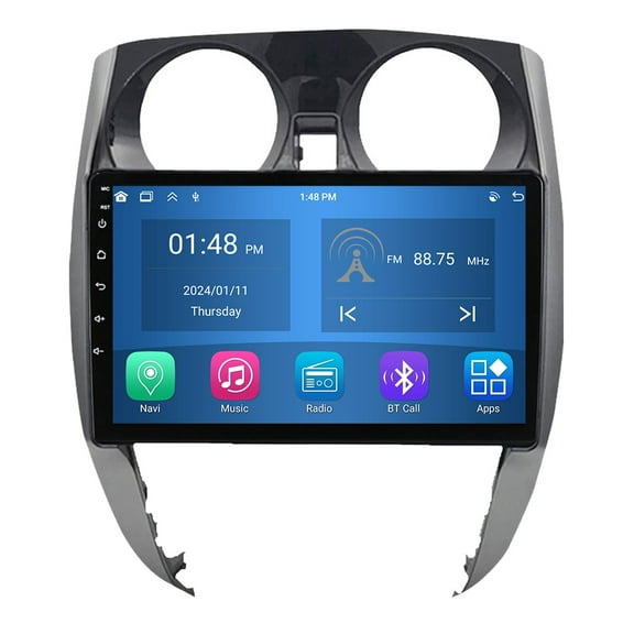 RoverOne 4 64GB Car Stereo CarPlay GPS Navigation Bluetooth for Nissan Note 2 E12 2012-2021 Android Touch Screen Player