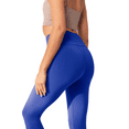 thumbnail image 4 of Women's High Waisted Candy Color Leggings - Buttery Smooth & Soft Yoga, Royal Blue, Small/Medium, 4 of 5