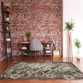 thumbnail image 2 of Linon Jewel Marsden Machine Made Polypropylene 8'x10'4" Rug in Brown, 2 of 5