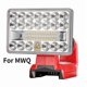 thumbnail image 1 of Luz de Escritorio de 5 Inch 18W Adecuada para For Makita Bosch Dewalt Black Decker Milwaukee Batería de Litio de 14.4V-20V Herramienta Lámpara Portátil, 1 of 25