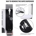 thumbnail image 4 of Soap dispenser Shower Gel Shampoo Conditioner Refillable Bottle ABS Wall Hanging, 4 of 5