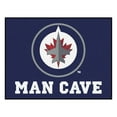 thumbnail image 1 of NHL Winnipeg Jets Man Cave Rug, 1 of 3