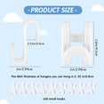 thumbnail image 2 of 80Pcs Clothes Hanger Connector Hooks, for Velvet Huggable Hangers, Wooden Hangers, Heavy Duty Space Saving for Closet, 2 of 6
