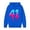 Blue, variant on Boys Pullover Hoodie Soft Casual Sweatshirt With Pocket For Playground School And Outdoor Activities Spitfire Hoodie for Kids