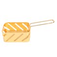 thumbnail image 1 of Cesta Para Patatas Fritas, Cesta Para Freír, Metal Grueso Antiescaldaduras, Color Dorado Ampliamente Utilizado Para El Hogar, 1 of 7