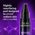 thumbnail image 4 of Olay Regenerist Glycolic Acid Night Peel, Exfoliating & Renewal Treatment , AHA, Resurfacing, Smooth Texture, Brighten Skin Tone, Reduce Fine Lines, Lightweight Night Serum for Radiant, 4 of 21