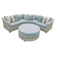 thumbnail image 1 of Fairmont 4 Piece Outdoor Wicker Patio Furniture Set 04a, 1 of 2