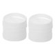 thumbnail image 5 of ADDHAT 50Pcs White Silicone Band Bracelets Elastic Comfortable Fit for Party and Sports, 5 of 7
