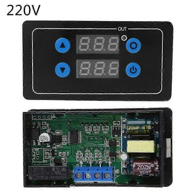 Programmable Digital Timer 0.1s - 999h Countdown Control Relay Delay Switch