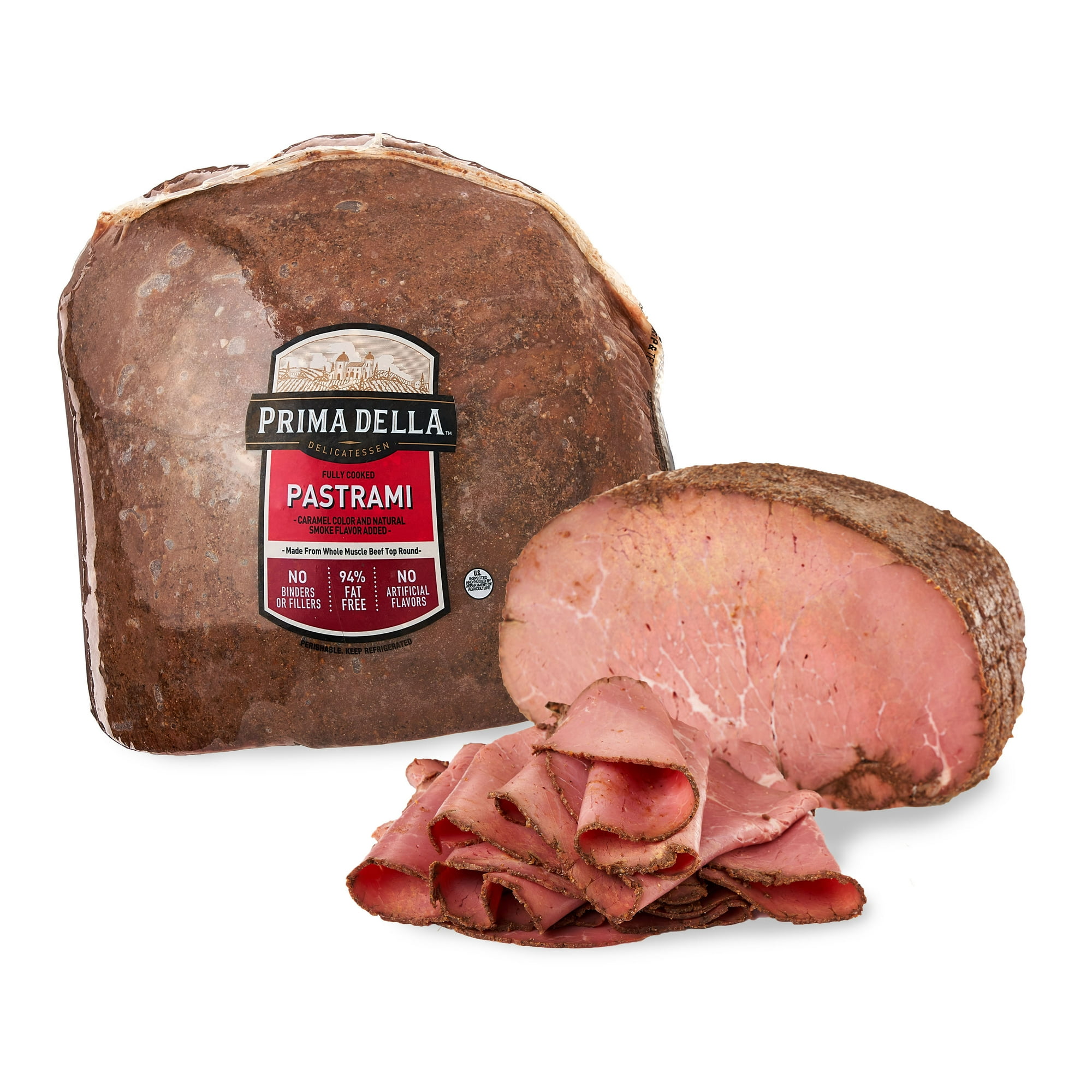 Prima Della Beef Pastrami, Deli-Sliced