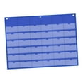 thumbnail image 3 of Pocket Chart Wall Mount File Holder Card Organizer Clear PVC Material for Classroom Office Dormitory Storage, 3 of 9