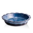 thumbnail image 1 of KOOV Ceramic Pie Pan, 9 Inches Pie Plate, Pie Dish for Dessert Kitchen, Round Baking Dish Pan for Dinner, Wrapping Upgrade, Reactive Glaze (Nebula Blue), 1 of 5