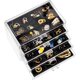 thumbnail image 1 of Joyero ProCase, organizador de pendientes, 5 cajones, color negro, 1 of 7
