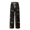 thumbnail image 7 of Satingcolo Mens Halloween Print Pajama Pants Soft Lounge Sleep Pants lightweight Pajama Bottoms for Men with Drawstring Pockets, 7 of 7