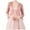 Pink, variant on Women's Dress Lace Shoulder Yarn with Trumpet Sleeves Multicolor Everyday Cardigan Knit Long Cardigan Duster Cardigan for Women