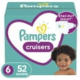 thumbnail image 1 of Couches Pampers Cruisers, format Super, 1 of 9