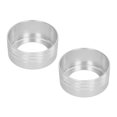 thumbnail image 3 of Ajuste de la perilla de aire acondicionado, 2 piezas de aleación de aluminio Ajuste de la perilla de volumen de aire Control de CA Cubierta de la perilla giratoria Valor excepcional, 3 of 8