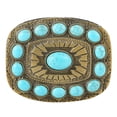 thumbnail image 1 of Hebilla De Cinturón De Turquesa Antiguo Vintage Accesorios De Jeans De Vaquero Occidental Sunnimix Hebilla de cinturón de vaquero vintage, 1 of 7