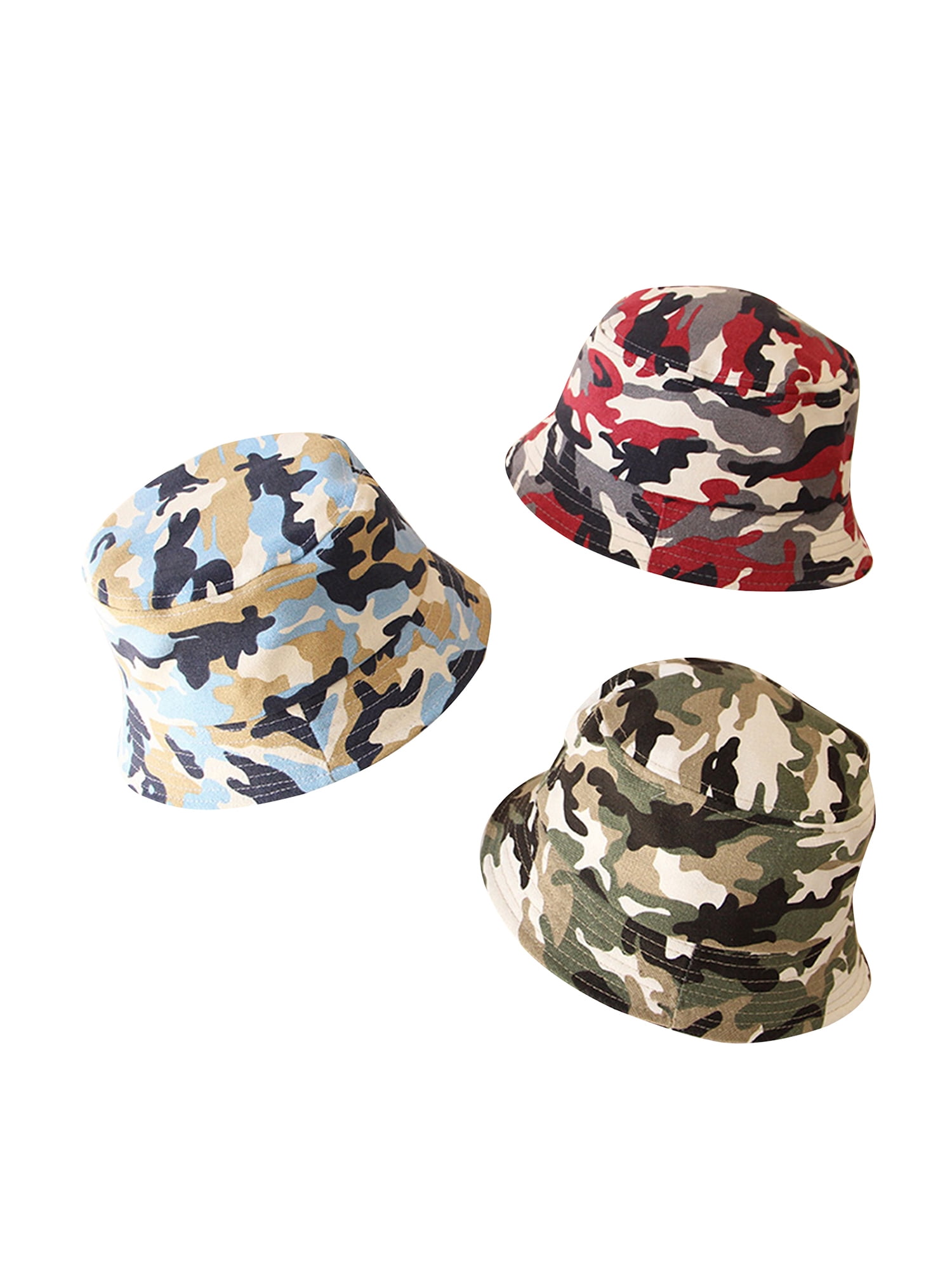 Seyurigaoka Kids Girls Boys Fashion Camouflage Bucket Hat