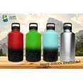 64OZ and Black Vacuum Insulated Stainless Steel Water Bottle Double
