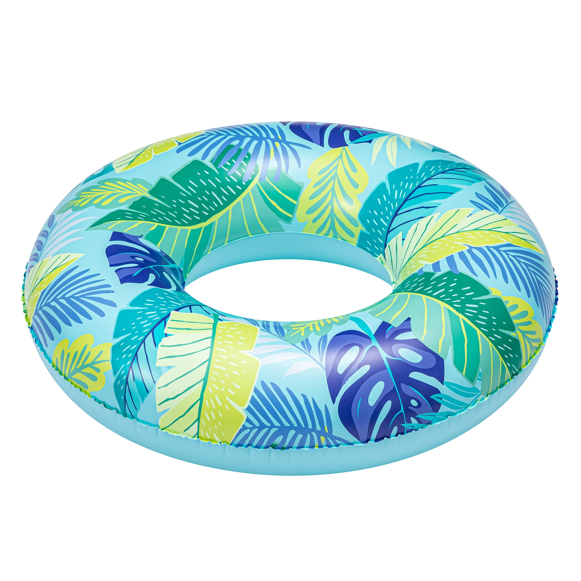 Bluescape Blue Tropical Inflatable Swim Tube Pool Float, for Kids & Adults, Age 9 & up, Unisex